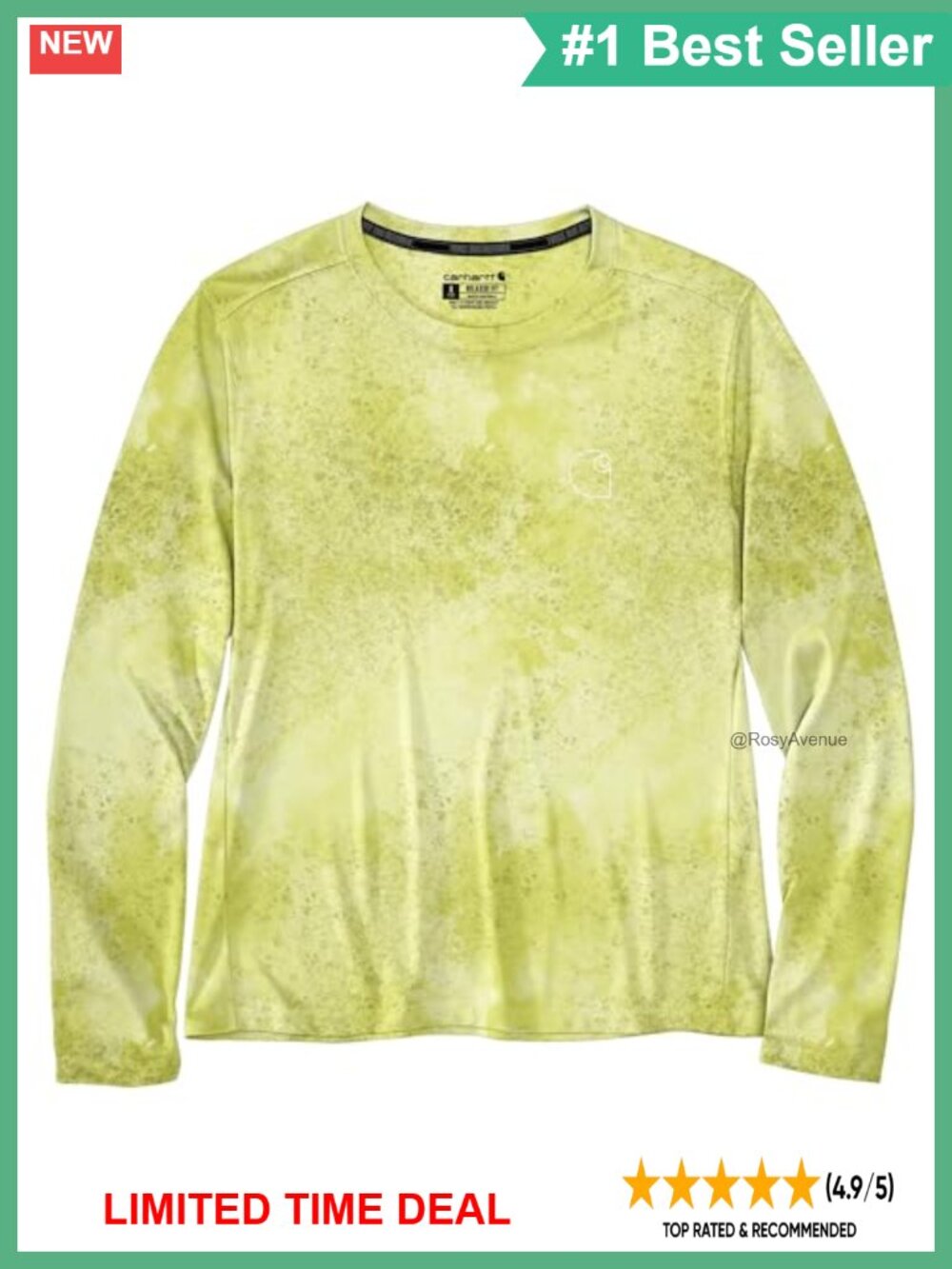 Carhartt Force Sun Defender Lightweight Long Sleeve Graphic T-Shirt Relaxed Fit